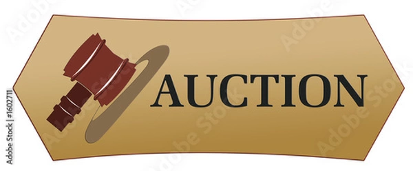 Obraz auction icon