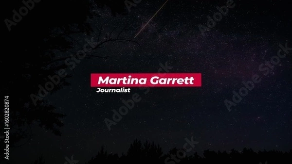 Fototapeta Creative Lower Third 03