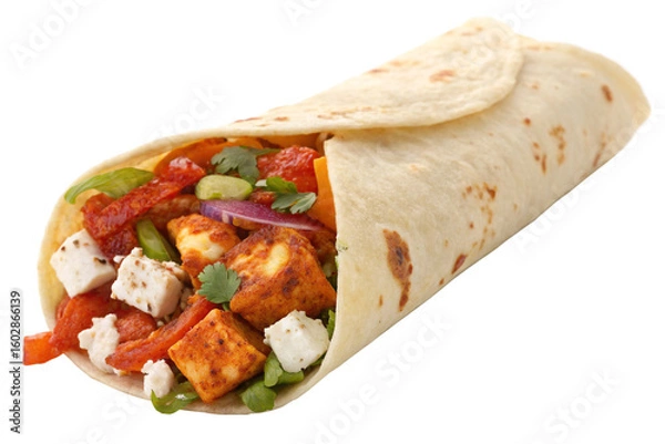 Obraz  Spicy Paneer Roll Transparent
