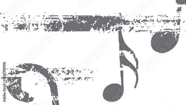 Obraz Abstract grunge texture like music background