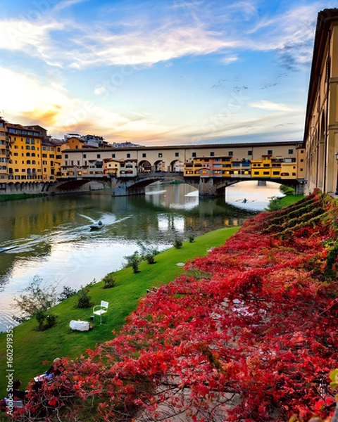 Obraz ponte vecchio in florence