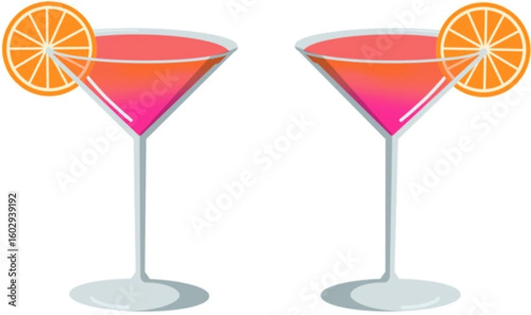 Obraz tropical cocktail