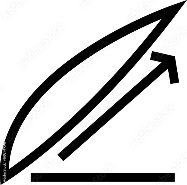 Fototapeta Aerodynamics line single icons, flight and air motion symbol collection, aviation and airflow isolated graphic group in minimal outline style, airplane, jet, thrust, lift, drag, streamline vector