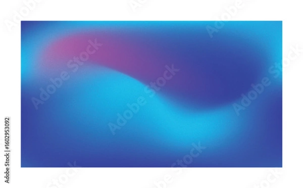 Obraz Vibrant blue and magenta gradient with subtle grain texture abstract background