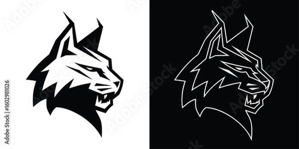 Obraz Lynx vector logo