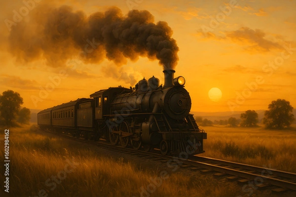 Obraz Golden Era Steam Engine 2