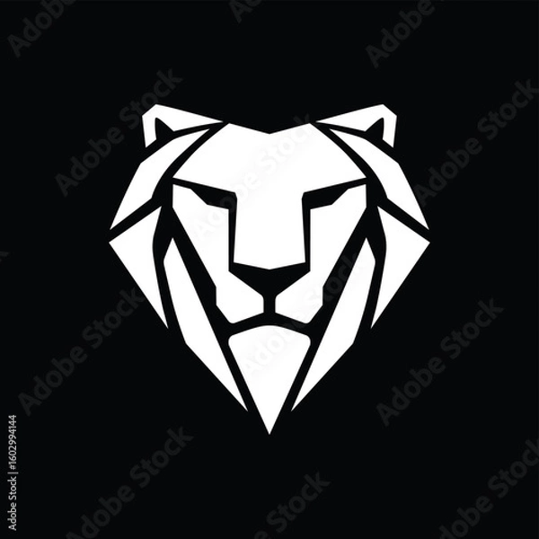 Obraz Lion vector logo