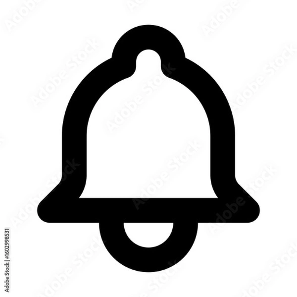 Fototapeta bell icon vector illustration