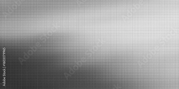 Obraz black and white background with halftone dots.