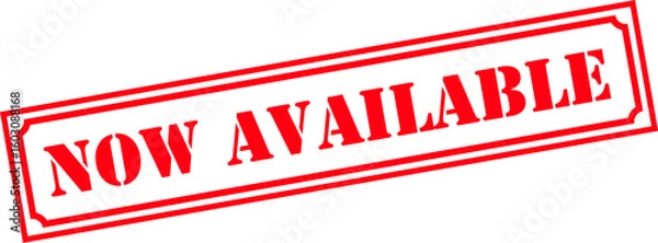 Obraz Grunge stamp now available