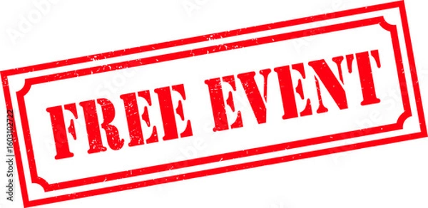 Obraz Grunge stamp free event