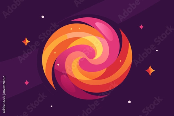 Obraz abstract colorful background