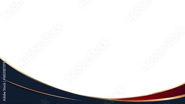 Obraz Elegant Abstract Background with Gold Accents