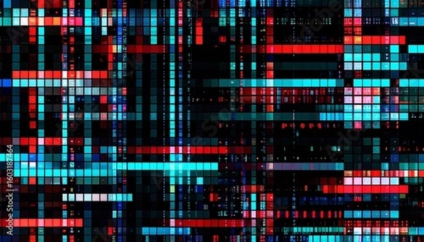 Fototapeta abstract digital background