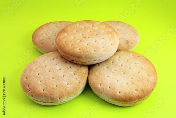 Fototapeta Hallullas, a typical Chilean bread