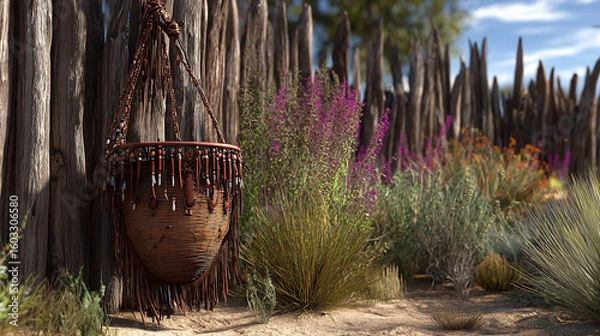 Obraz Traditional apache basket