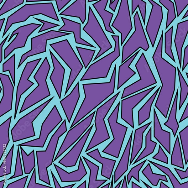 Fototapeta abstract seamless pattern with triangles