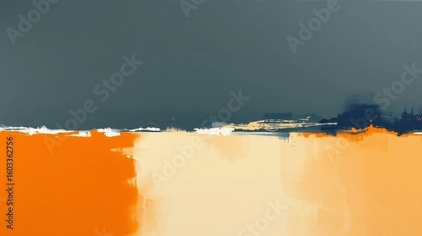 Fototapeta Abstract background with Warm and Cool Tones