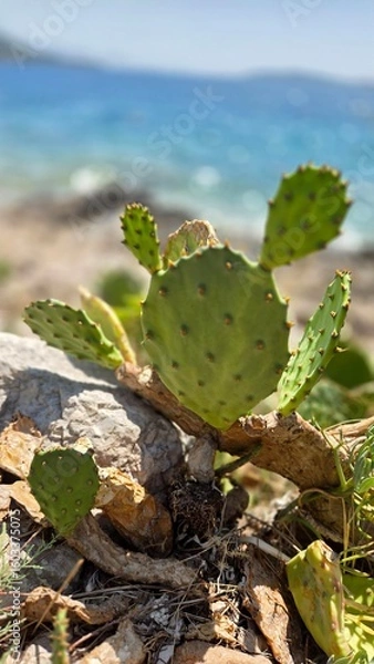 Fototapeta prickly pear cactus