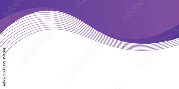 Fototapeta Abstract purple wavy business style background. abstract Vector illustration.