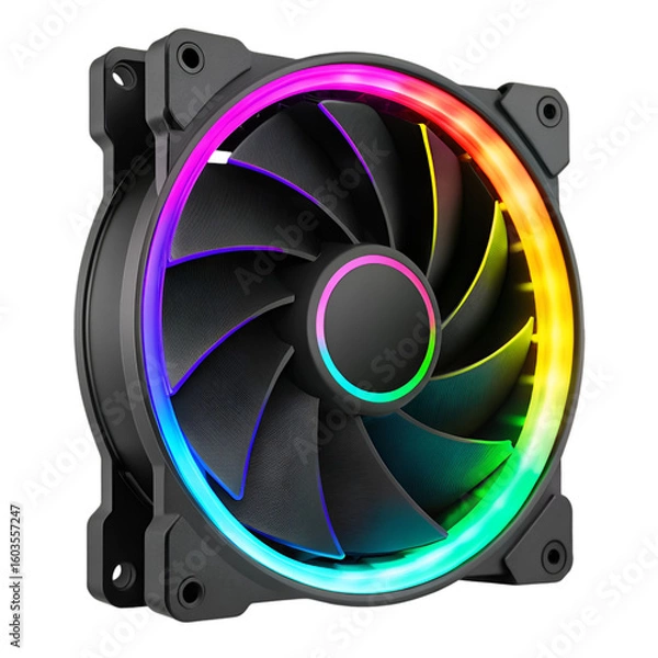 Obraz computer cooler fan