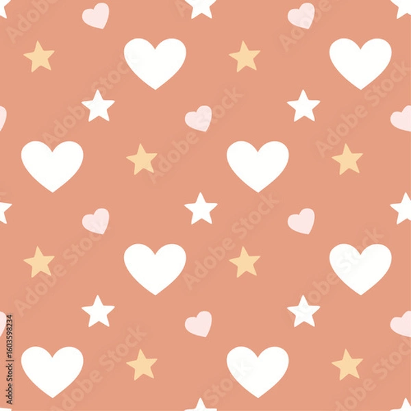 Obraz seamless pattern with hearts