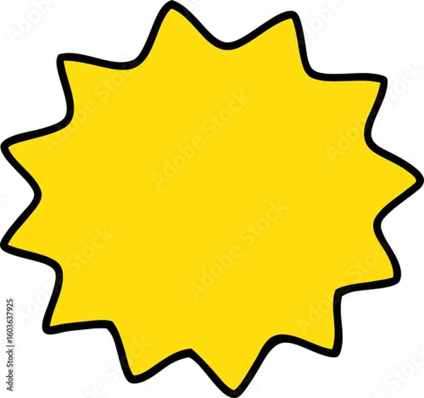 Fototapeta abstract yellow background