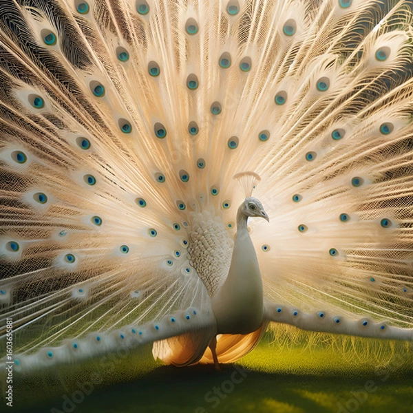 Obraz peacock with feathers