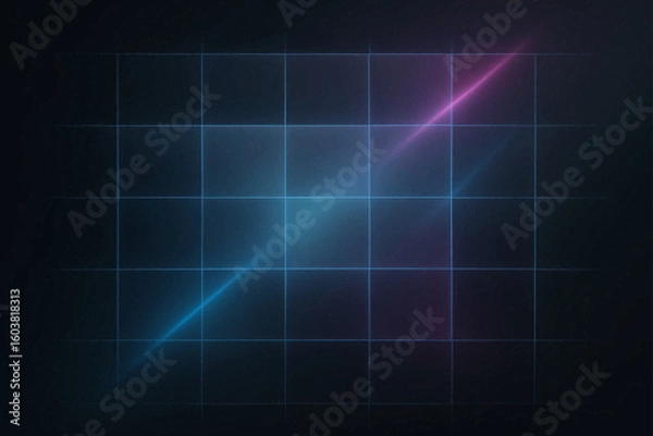 Fototapeta Abstract Cracked Geometric Pattern Background (Grey)