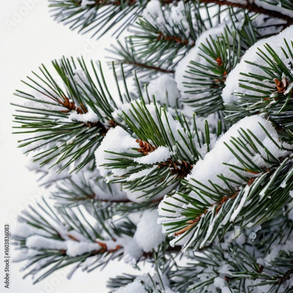 Obraz christmas tree branches