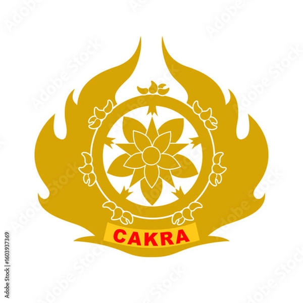 Obraz Brevet Cakra Kostrad