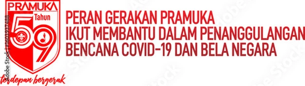 Obraz Hari Pramuka ke-59