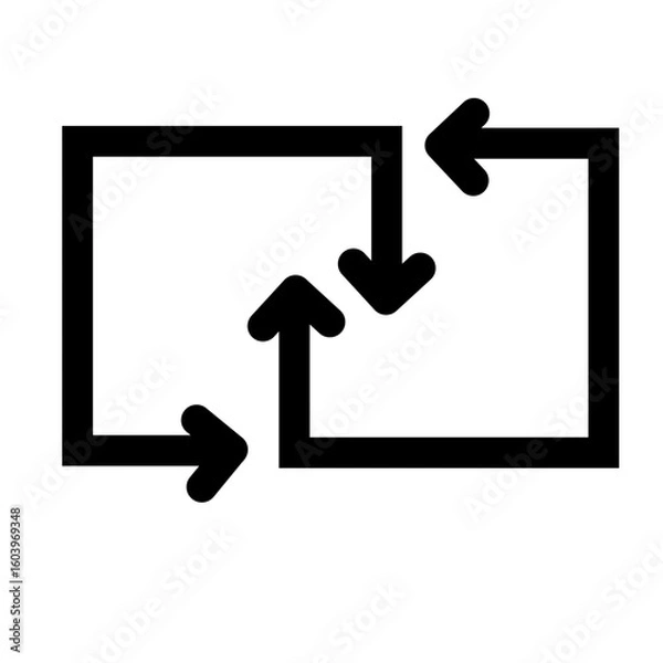 Fototapeta Connection sync icon