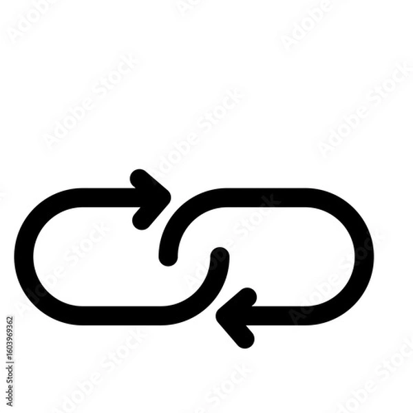 Fototapeta Connection sync icon