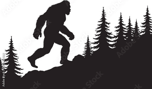 Fototapeta Bigfoot Forest Walking Bundle