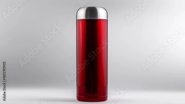 Obraz bottle of red wine isolated