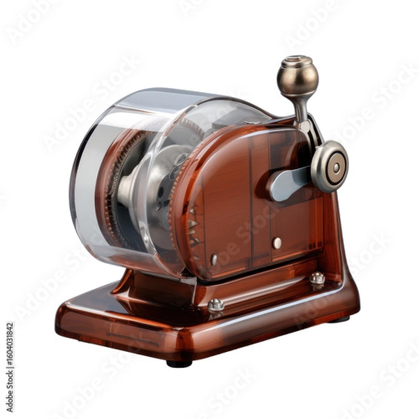 Fototapeta simpule Pencil Sharpener isolated on transparent background