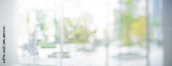 Obraz Blurred images,abstract glass wall from building