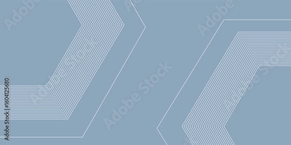 Fototapeta White abstract background with dynamic wavy hexagon texture. suitable for wallpaper simple art
