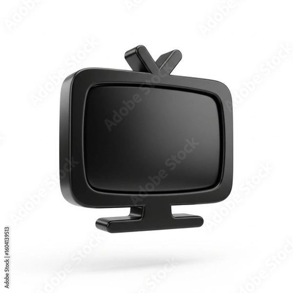 Fototapeta icon tv