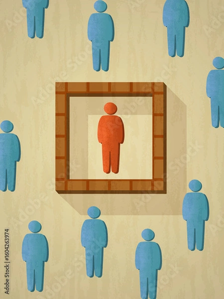 Obraz Social isolation