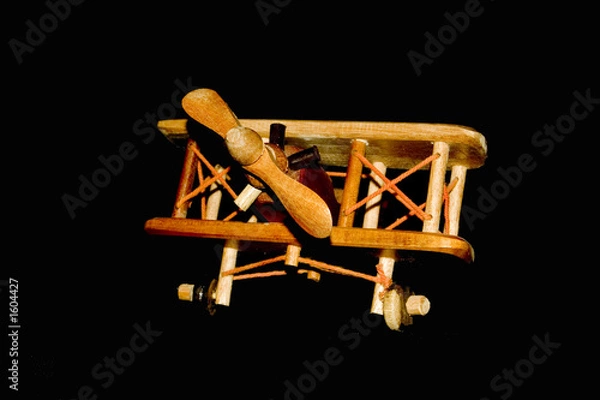 Obraz avion de bois 3