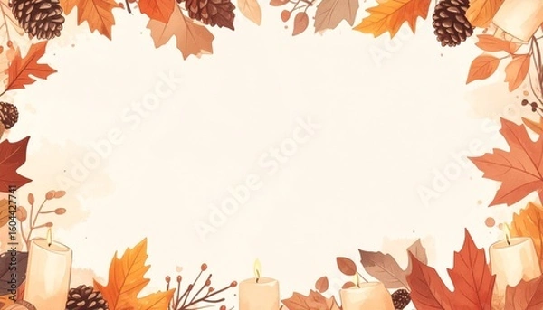 Obraz 秋フレーム