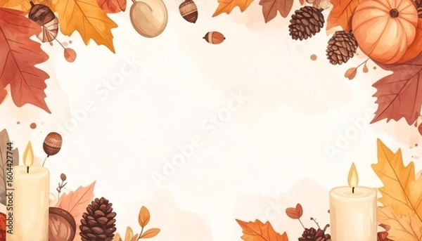 Obraz 秋フレーム