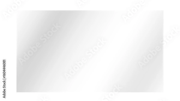 Obraz Clear glass on a transparent background. Realistic window, laptop and TV screen glare. Shiny transparent glass panel, plastic sheet. See-through PNG 