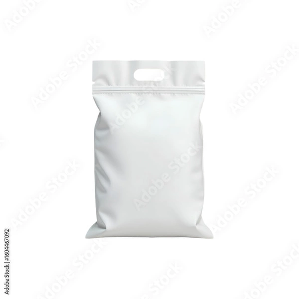 Fototapeta white paper bag