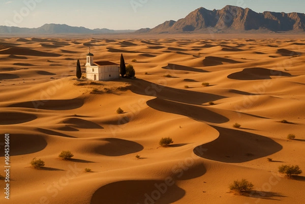 Obraz desert in the desert