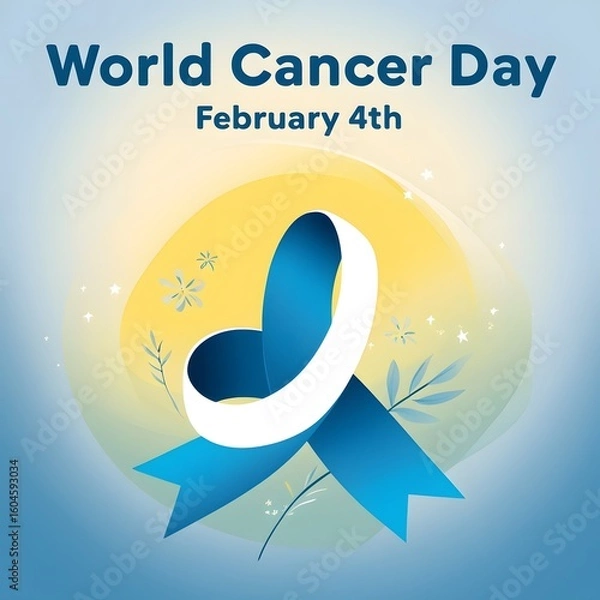 Obraz aids awareness ribbon