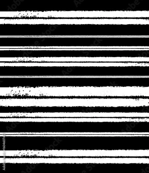 Obraz striped  black and white vector pattern