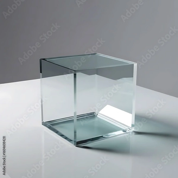 Obraz empty box showcase